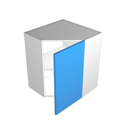 1 door hinged right angled