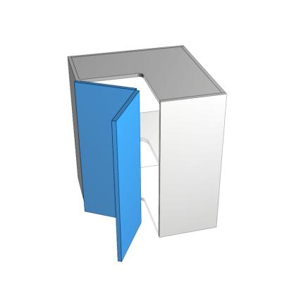 2 door corner overhead cabinet