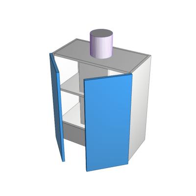 600mm rangehood ducted