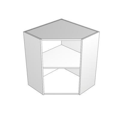 angled corner overhead no door