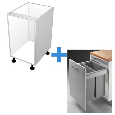 Bin Cabinet with 450mm Wesco Bin Kit No Door