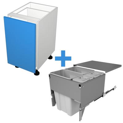 Bin Cabinet with 600mm Sige Bin Kit