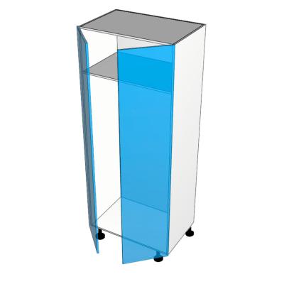 2 door broom cabinet no division