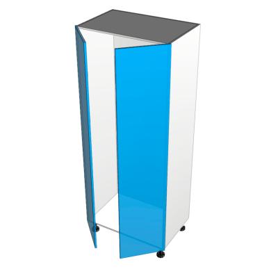 2 door broom cabinet no shelves