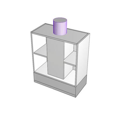 Carcass-Only-600mm-rangehood-ducted-(Slide-Out)