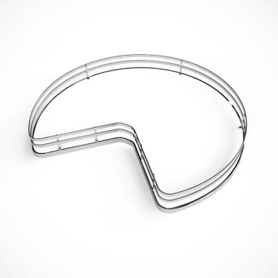 corner shelf lazy susan 800mm