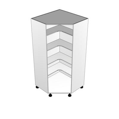 corner step in pantry cabinet with no doors