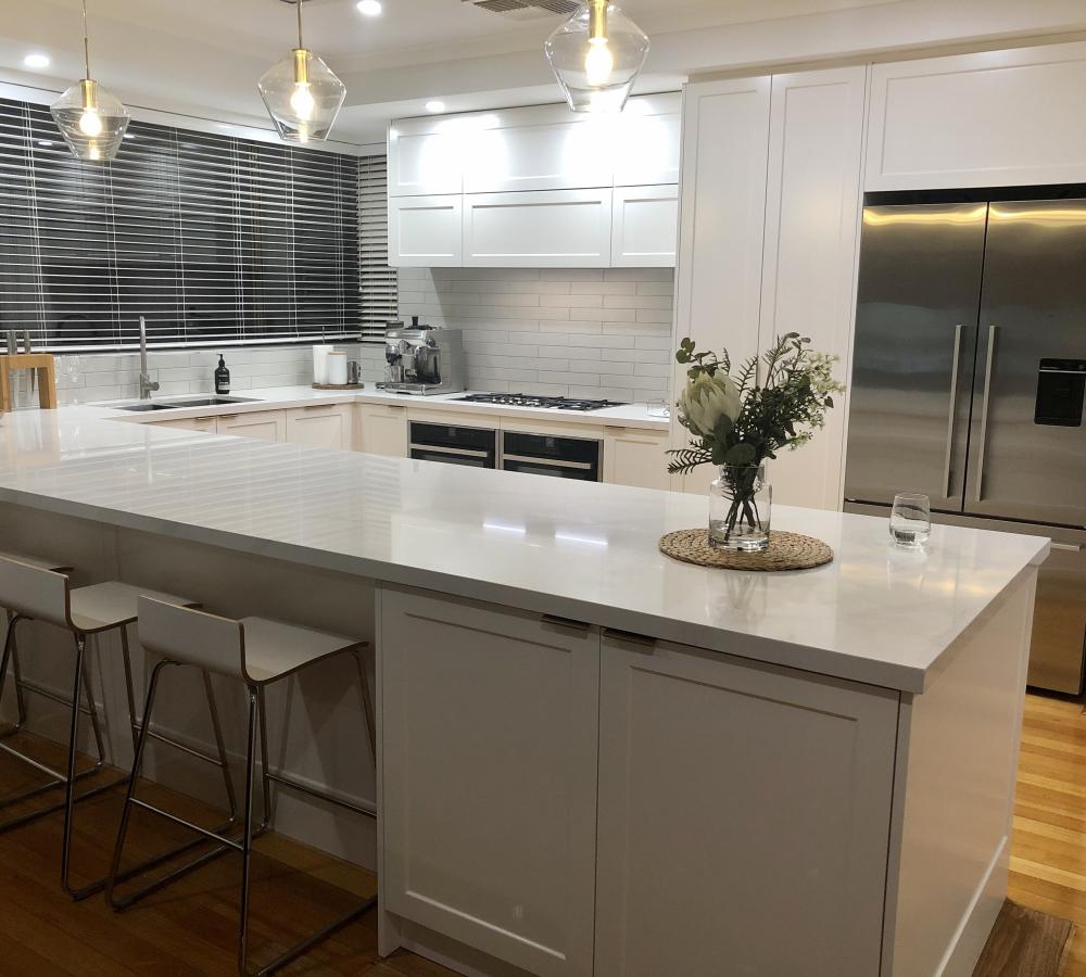 painted kitchen door