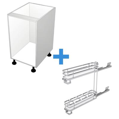 Pull Out Cabinet with 150mm Sige Spice Rack No Door
