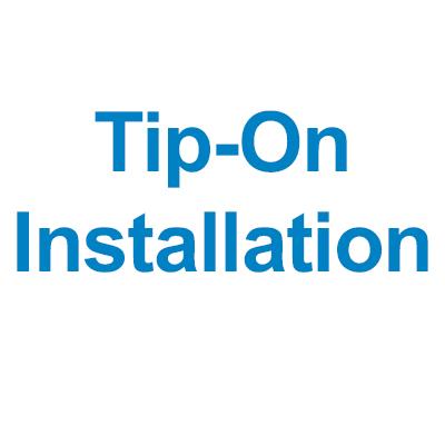 tip-on installation