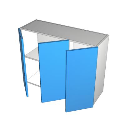 3 door overhead cabinet