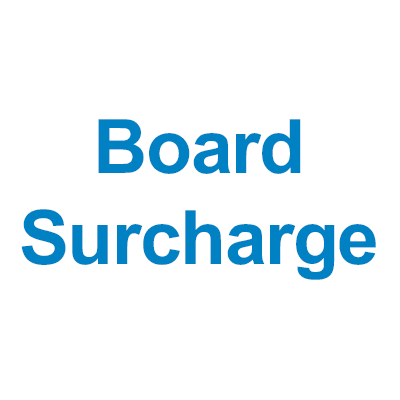 board surcharge